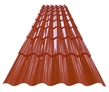 Lámina galvateja Vista Frontal con fondo recortado