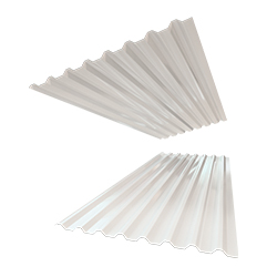 Lamina acanalada color blanco blanco Lamina acanalada color blanco