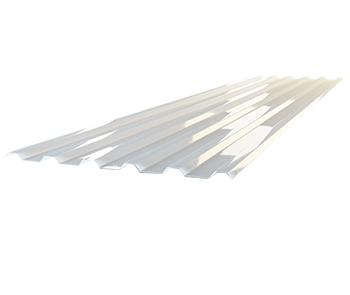 Lámina de poliéster reforzada con fibra de vidrio Polylit con fondo recortado