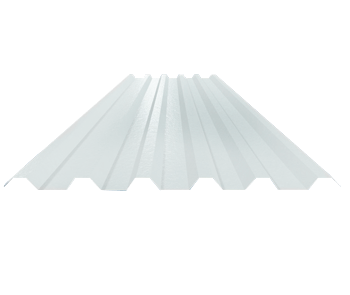 Lámina de poliéster y acrílico poliacryl con fondo recortado