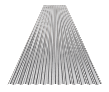 lamina zintroalum acanalada o100 Lamina Zintroalum Acanalada O-100 vista frontal con fondo recortado