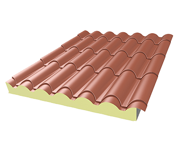 Panel Aislante Metcoppo vista lateral con fondo recortado