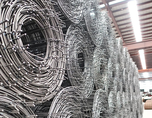 Rollos de malla electrosoldada encimados