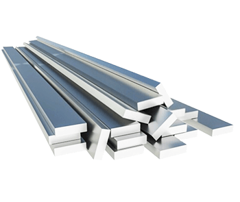 solera de acero Solera de acero inoxidable, vista lateral con fondo recortado