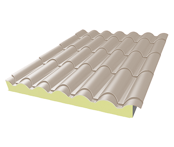 Pieza de Panel Metcoppo color arena