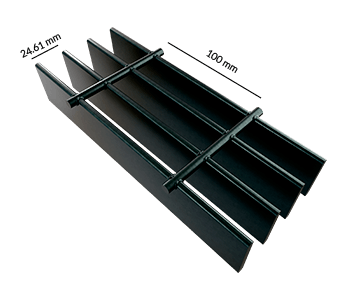 Rejilla Electroforjada modelo W16-100