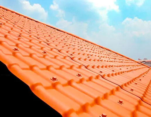 Techo elaborado con ultrateja