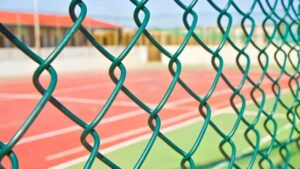 plano detalle de una malla ciclonica verde 1 Plano detalle de una malla ciclónica verde