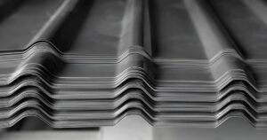 Acercamiento a la superficie de láminas acanaladas