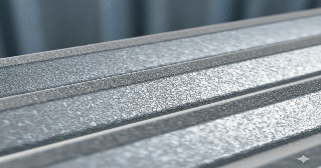 Acercamiento de lámina Zintro Alum