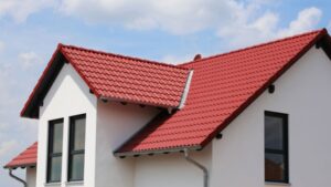 Cubierta residencial hecha con lámina Galvateja