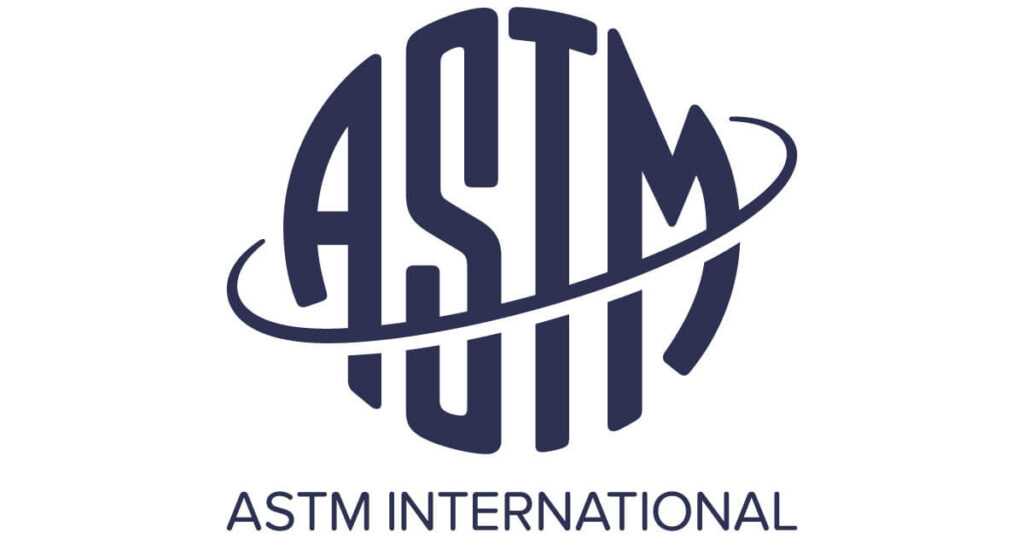 Logotipo de la Sociedad Americana para Pruebas y Materiales (ASTM)
